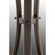 Anna 1 Light 17 inch Antique Bronze Pendant Ceiling Light